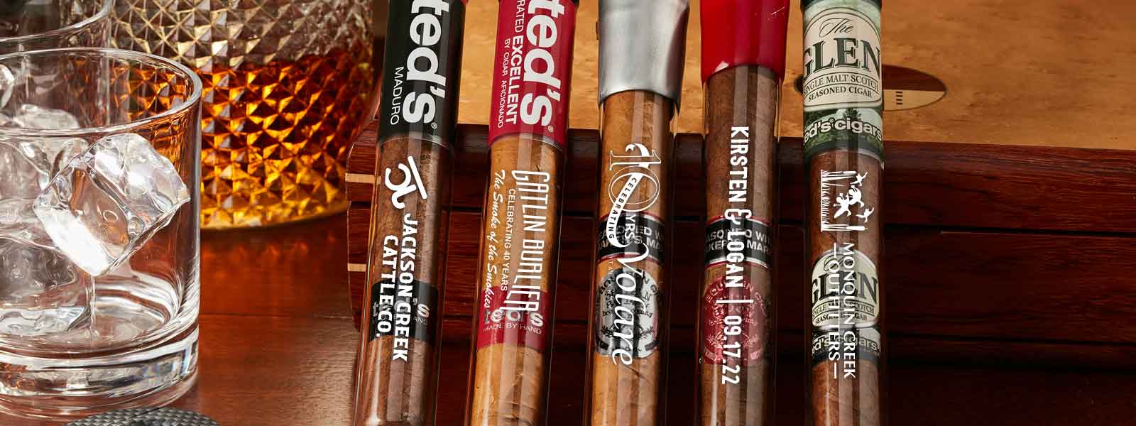 Personalized Cigar Tube