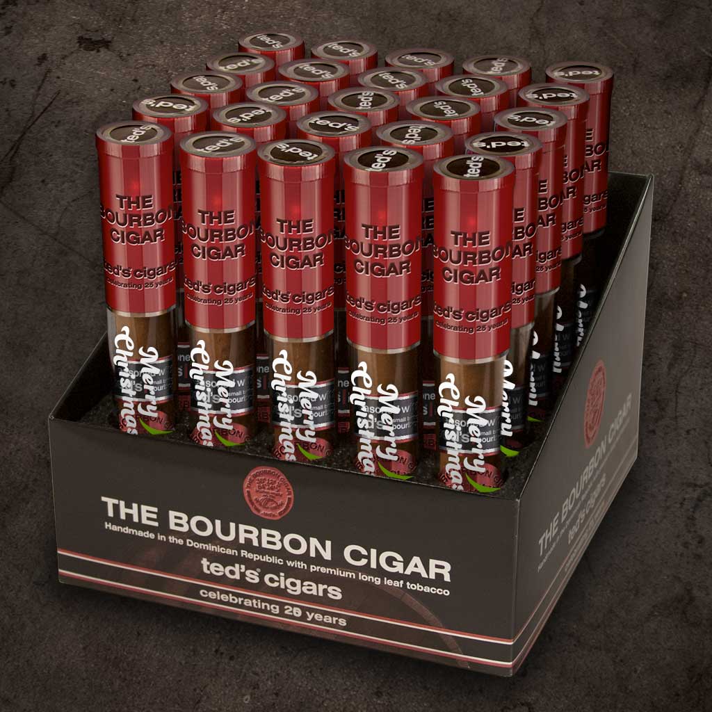 The Bourbon Cigar "Merry Christmas" - Box of 25