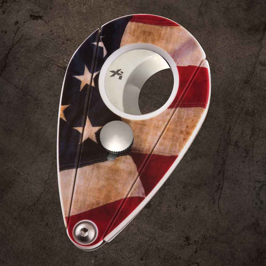 Amercian Flag Xi2 Composite Cigar Cutters