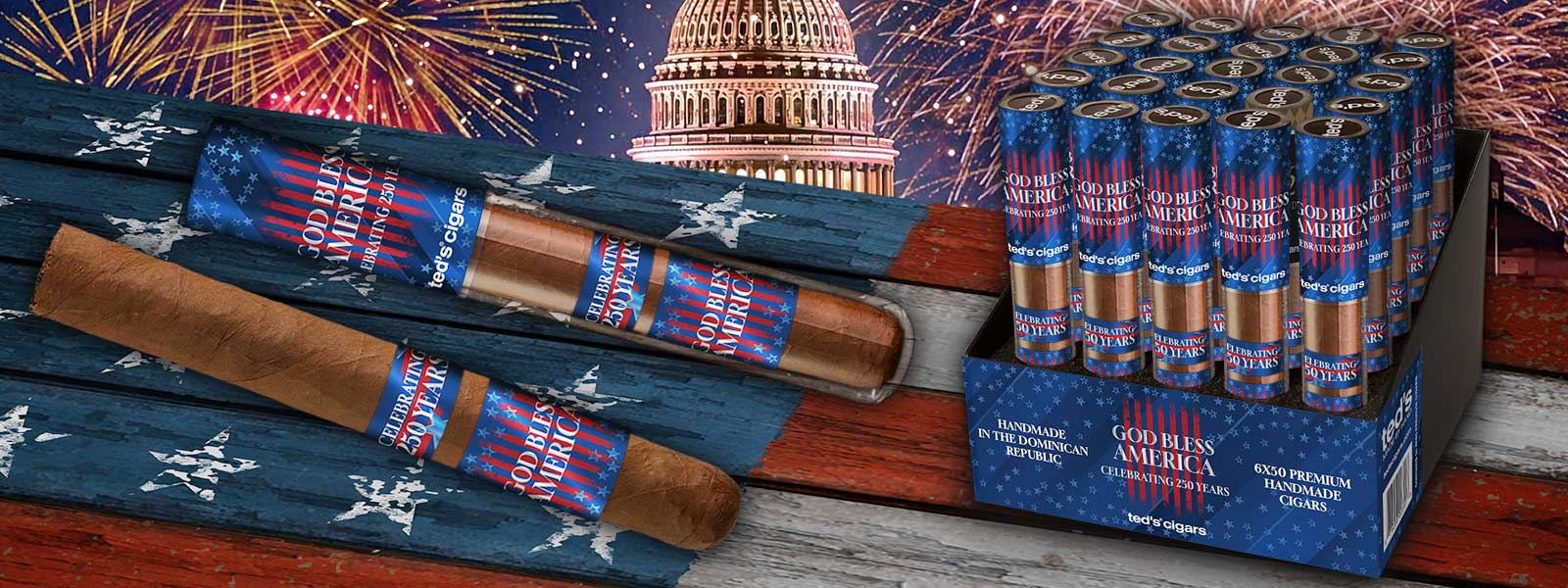 God Bless America 250 Cigar