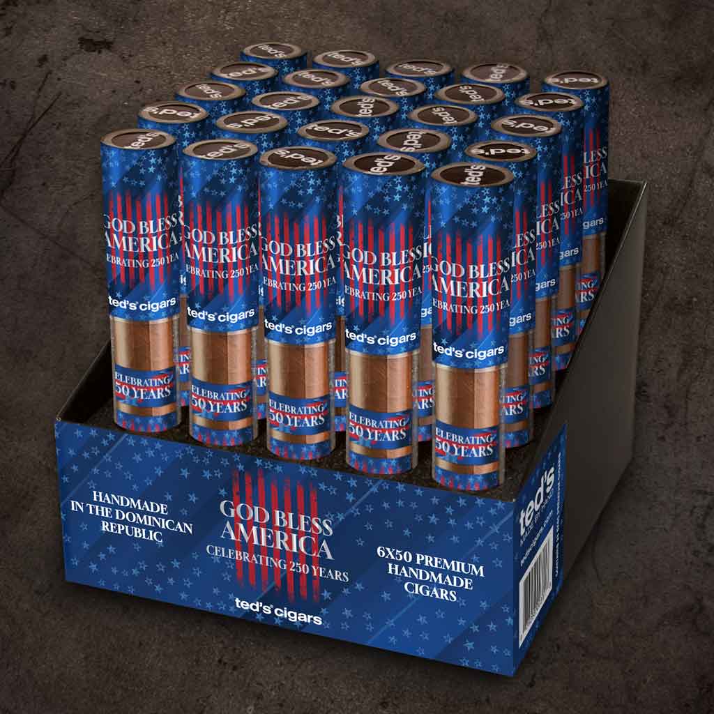 God Bless America 250 Cigar | 6x50 | Box of 25