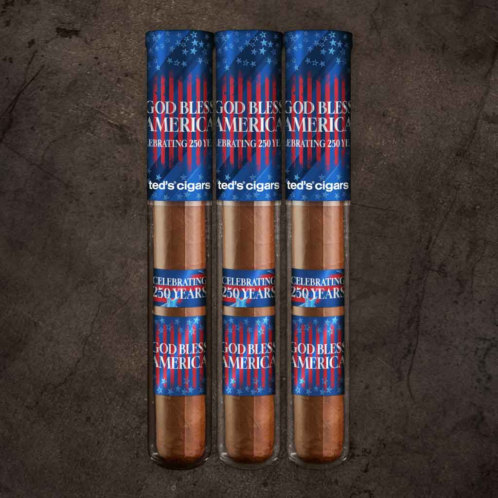 God Bless America 250 Cigar | 6x50 | 3 Pack