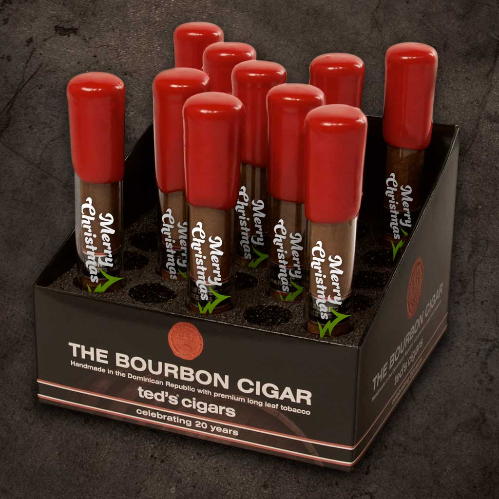 The Bourbon Cigar &quot;Merry Christmas&quot; - Box of 10