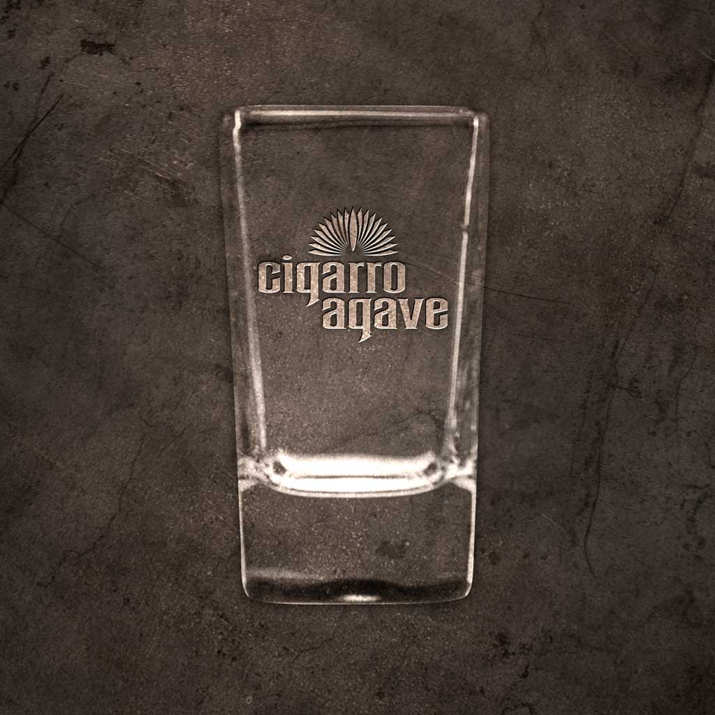 Cigarro Agave Shot Glass