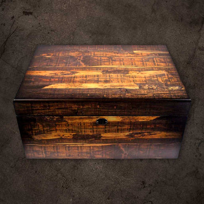 antique tobacco humidors Early 1900s Cigar Humidor Chest Box Cabinet 5693 SHIPPING NOT INCLUDED Please Ask for Shipping Quote Lid with airtight seal Circa Mid Antique Victorian Brass Bound Oak
